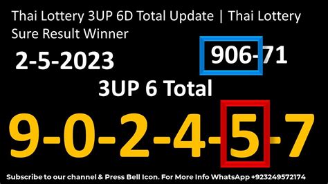 6d thai lottery